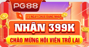 Khuyến Mãi Chào Mừng Hội Viên Trở Lại PG88