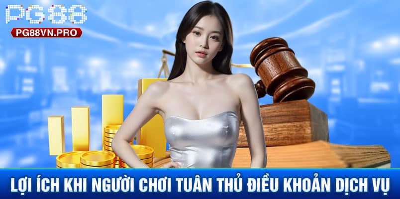 Lợi ích khi người chơi tuân thủ điều khoản dịch vụ